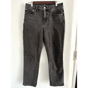 Madewell Black Denim The Perfect Vintage Jeans Size 27 Petite